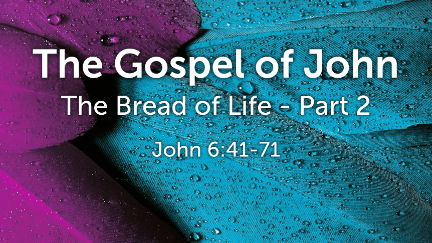 The Gospel of John: The Bread of Life Pt 2&nbsp;(6:41-71)